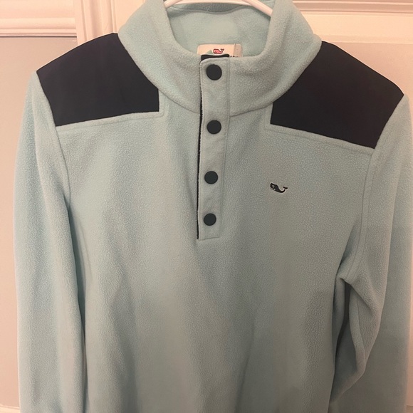 Vineyard Vines Snap Fleece Pullover - Picture 1 of 4